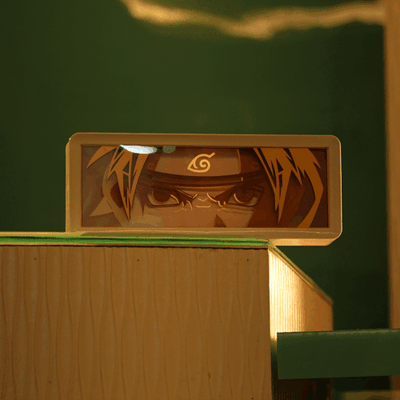 Uzumaki Naruto Eyes of Resolve Frame Light Box
