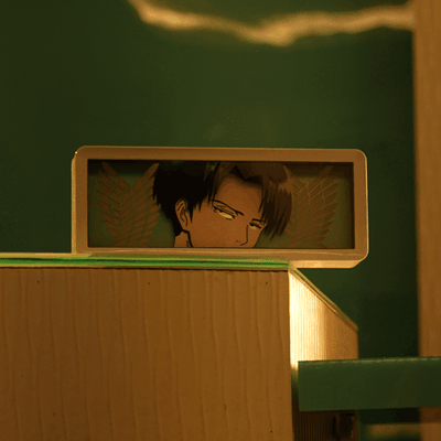 Levi Ackerman LED Shadow Light Box