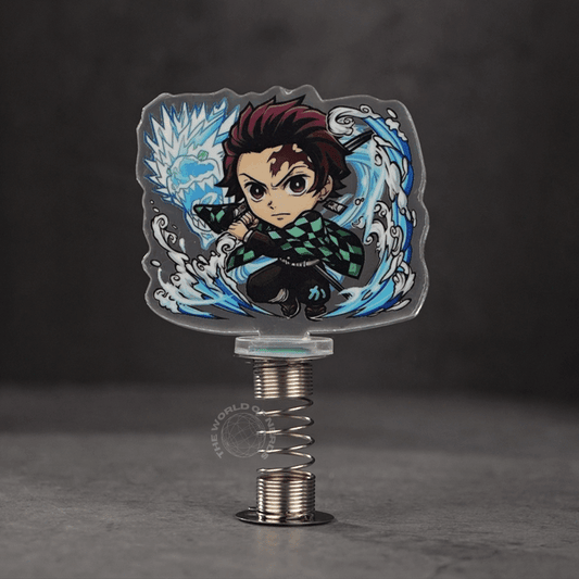 Zenitsu in Action: Spring-Powered Lightning Strike