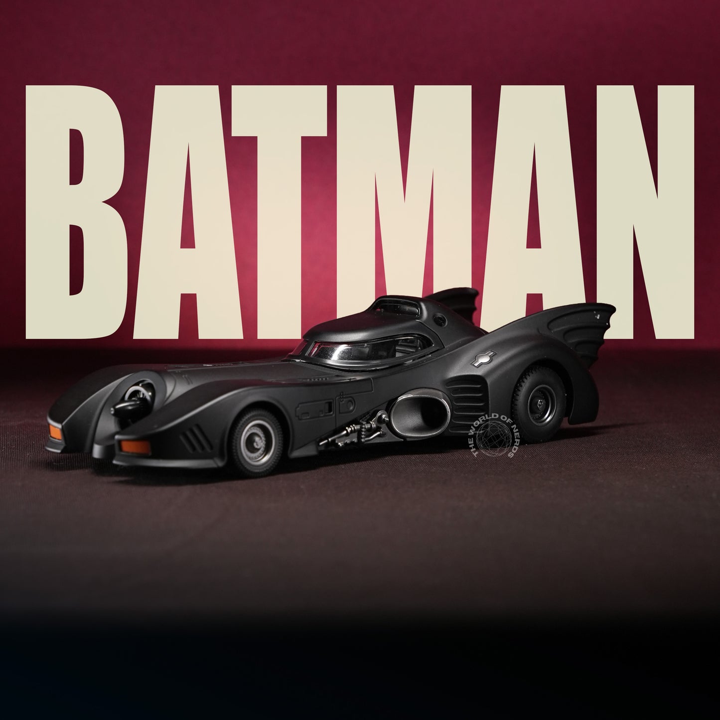 Batmobile Diecast Model Car – 1:24 Collector Edition