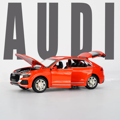 RED-AUDI Q8 SCALE - 1:24