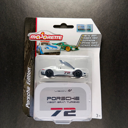 MAJORETTE PORSCHE VISION GRAN TURISMO 72 PORSCHE EDITION