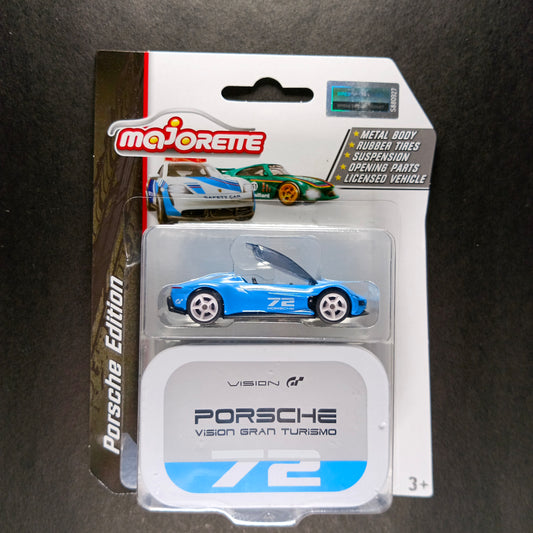 MAJORETTE PORSCHE VISION GRAN TURISMO 72 PORSCHE EDITION