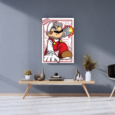 Super Mario A3+ HD Game Wall Poster