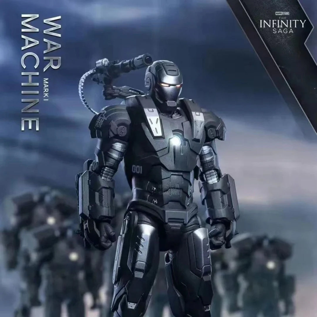 ZD toys Marvel War Machine (Mark I) with Blast Effects & Display Stand - The World Of Nerds