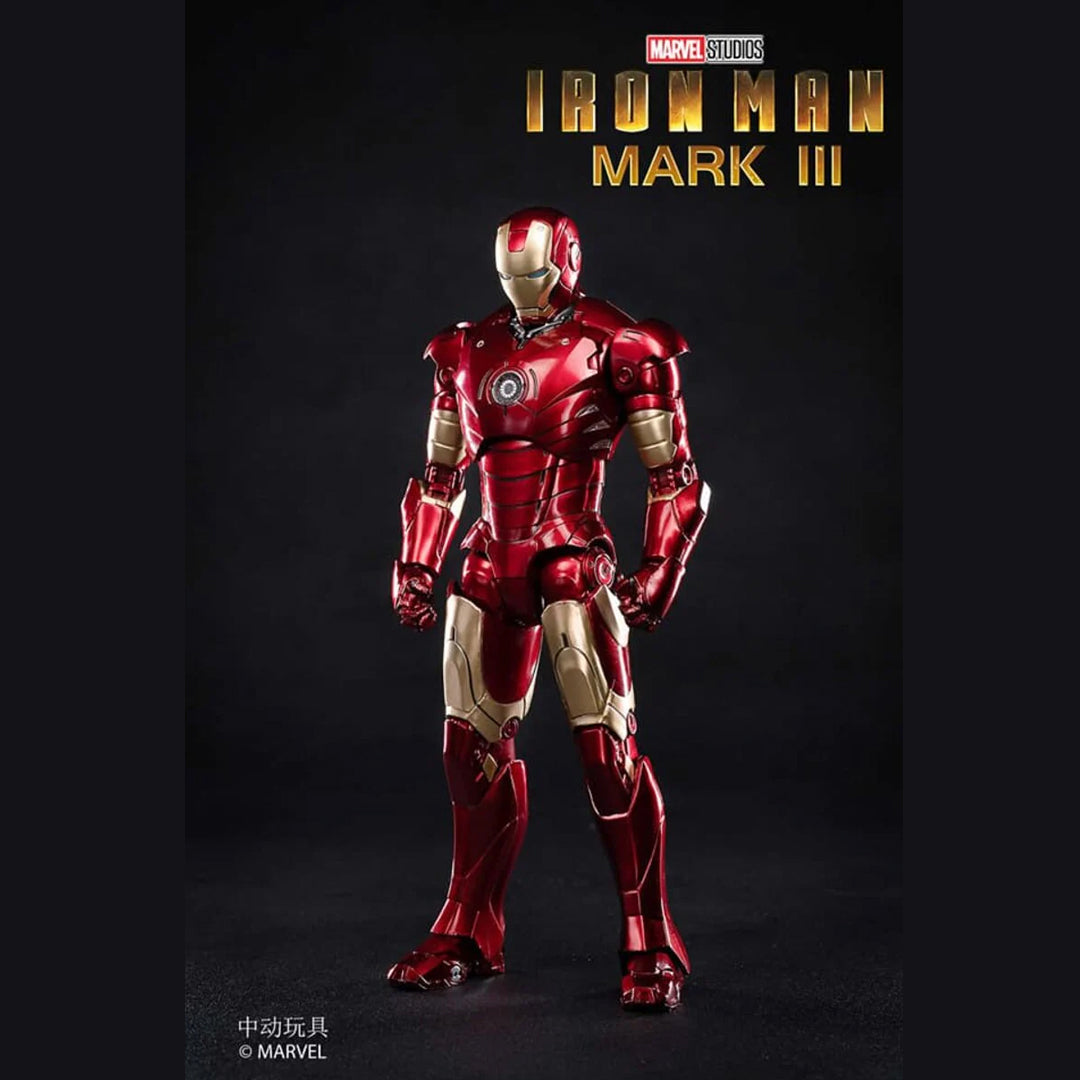 ZD toys Iron Man Mark 3 (Mark III) – Iron Man | Marvel Infinity Saga Collectible - The World Of Nerds