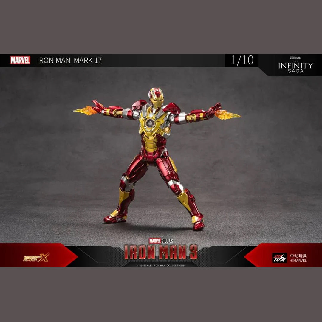 ZD toys Iron Man Mark 17 (Heartbreaker) – Iron Man 3 | Marvel Infinity Saga Collectible - The World Of Nerds
