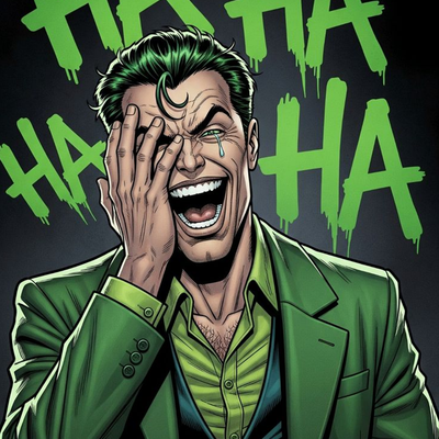 Joker A3+ HD Villain Art Wall Poster - 2