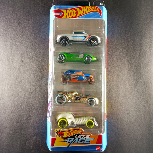 HOT WHEELS LET'S RACE NETFLIX SET OF 5