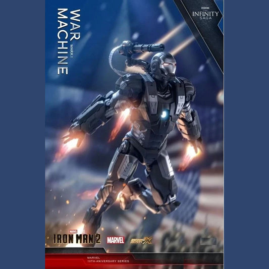 Marvel War Machine (Mark I) with Blast Effects & Display Stand