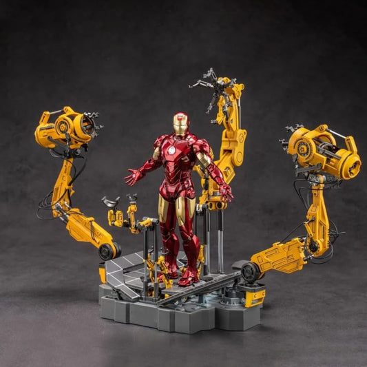 Mark IV: The Birth of Armor With Suit up gantry