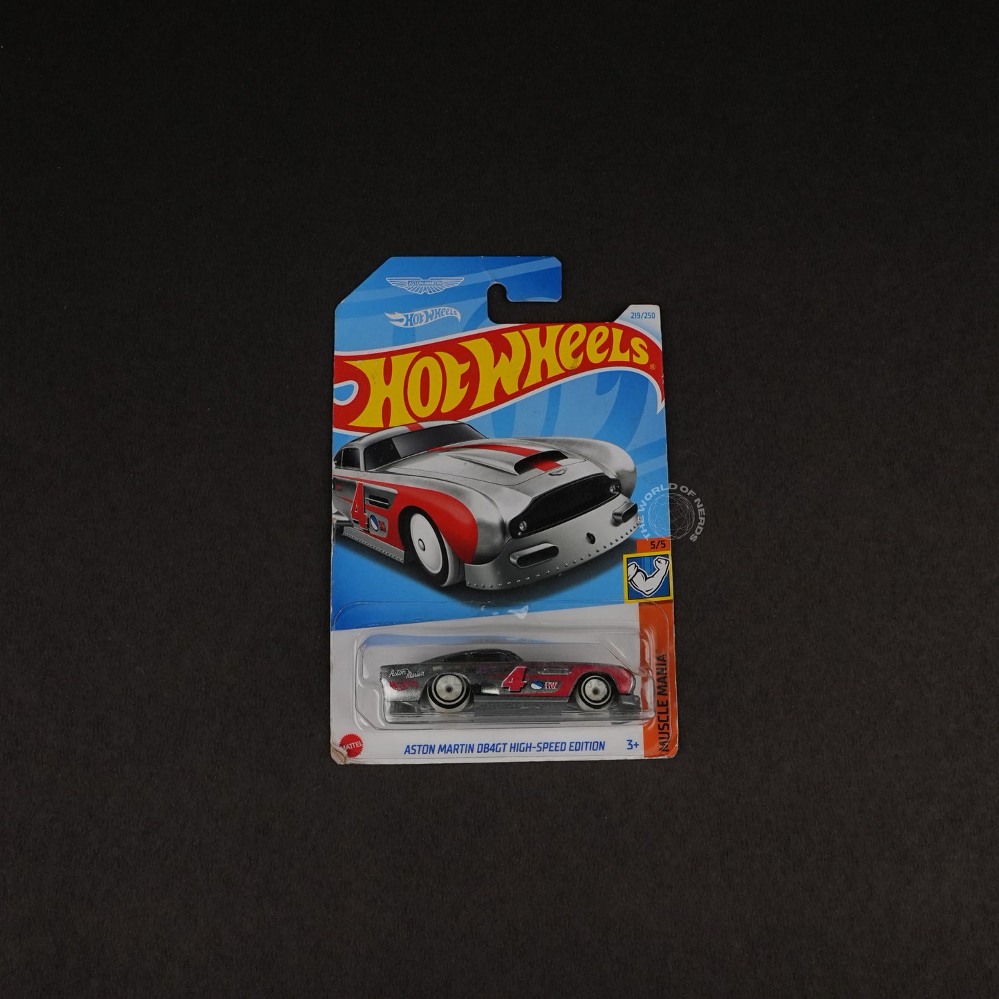 Hot Wheels Aston Martin DB4 GT High-Speed Edition Diecast car
