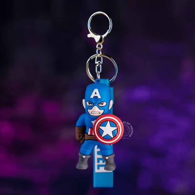 Captain America Keychain - Show Your Marvel Pride with This Iconic Accessory