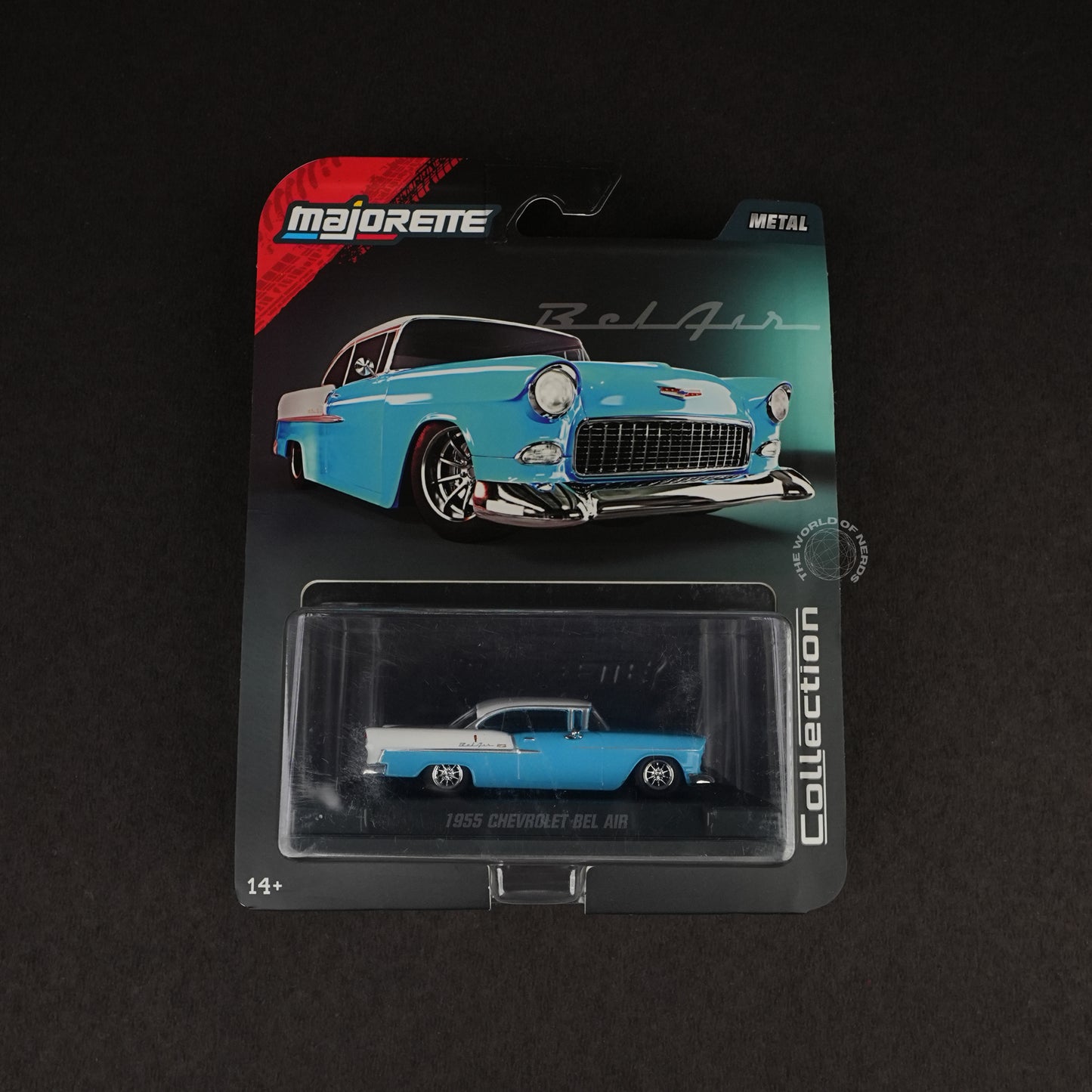 Majorette 1955 Chevrolet Bel Air – Classic American Icon Miniature Diecast Car