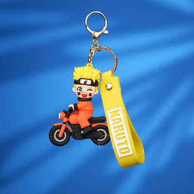 Naruto Uzumaki Bike Ride Keychain