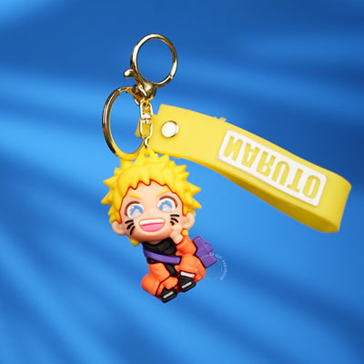 Naruto Uzumaki Happy Chibi Strap Keychain