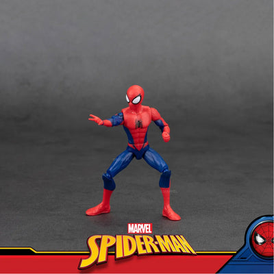ZD toys Spider-Man Classic Action Figure – 4 Inch Poseable Collectible for Kids & Fans