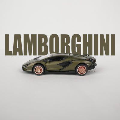 Lamborghini Huracán STO Green Model Car - 1:32 Scale Diecast