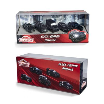 MAJORETTE BLACK EDITION 5 PCS GIFTPACK