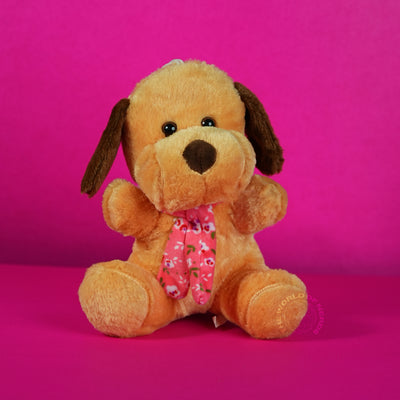 DOG SOFT TOYS -BROWN - 2