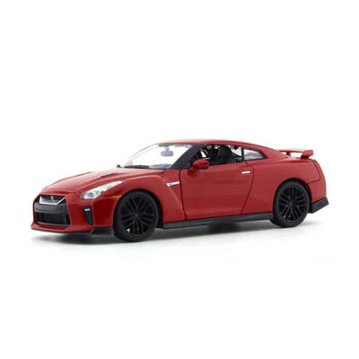 BBURAGO Nissan GT-R 2017 Scale Model - 1:24 Authentic Diecast Car