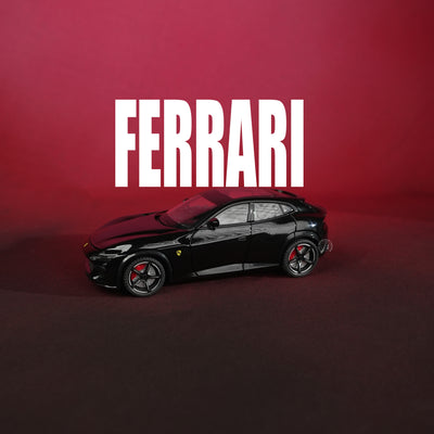 Ferrari Purosangue Diecast Model Car – 1:22 Scale (Black)