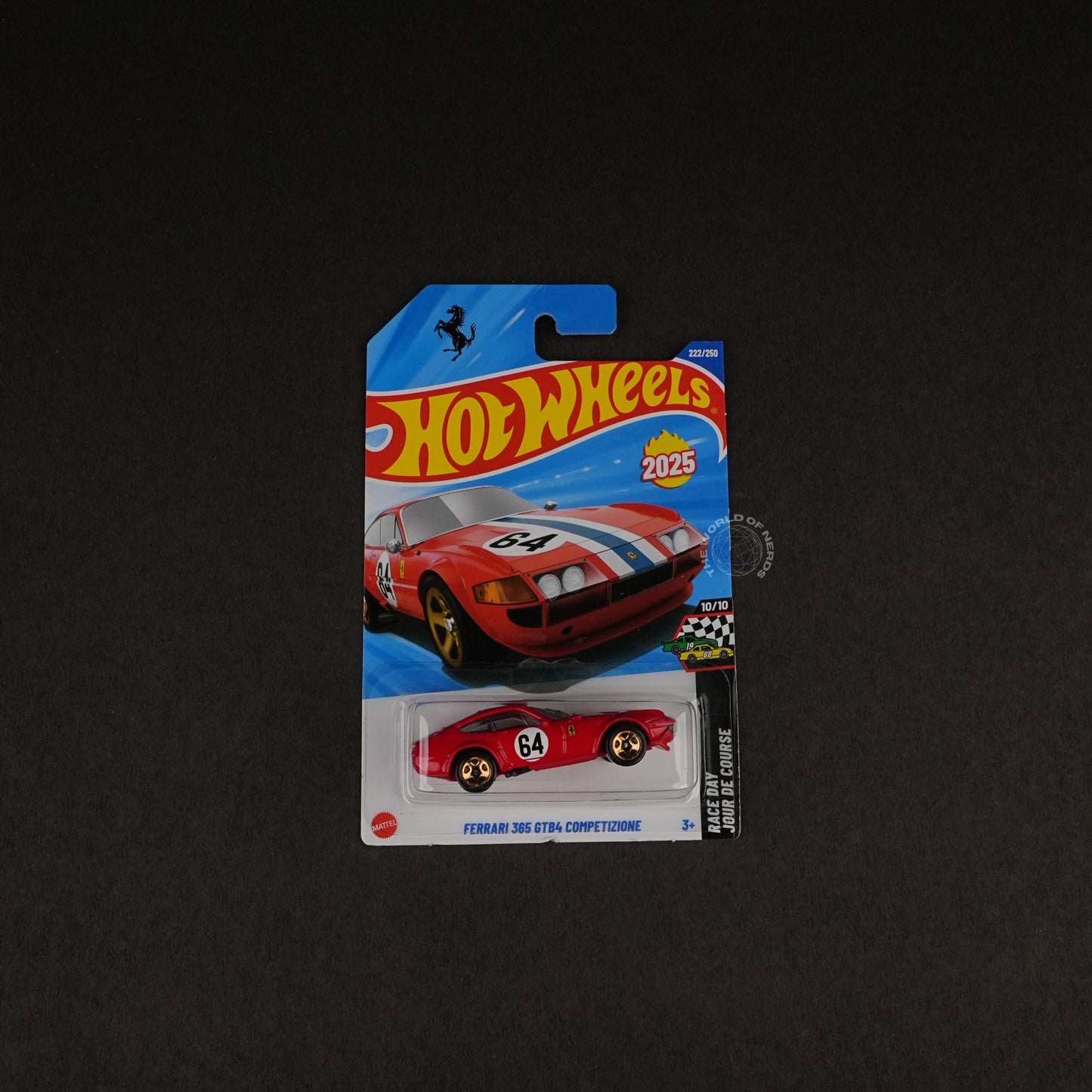 Hot Wheels 2025 Ferrari 365 GTB4 Race Day Edition Diecast Car