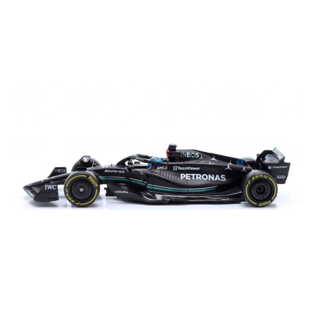 BBURAGO F1 W14 E PERFORMANCE #63 George Russell Scale Model - 1:24 Mercedes-AMG F1