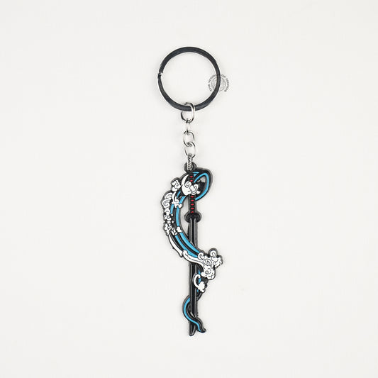 Samurai Wave Sword Keychain – A Weapon of Precision