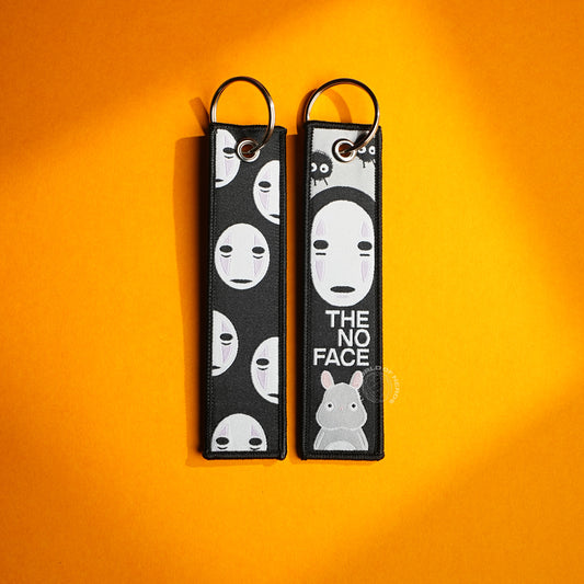 The No Face: Spirited Away-Inspired Keychain Set
