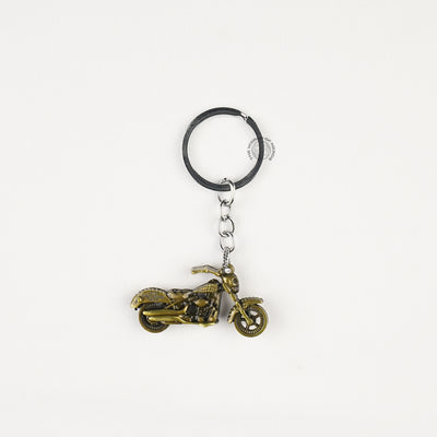 Old School Chopper Keychain β Retro Motorcycle Spirit