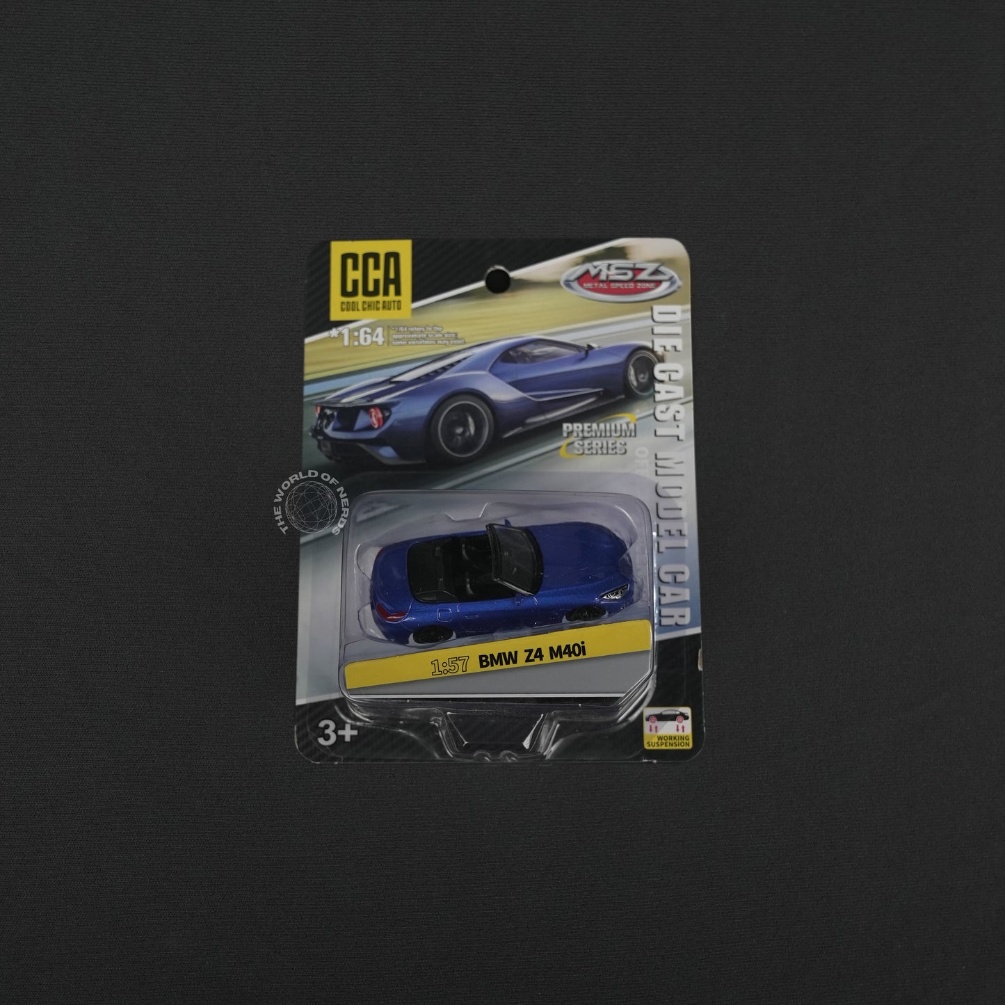BMW Z4 M40i -- Blue -- CCA - The World Of Nerds