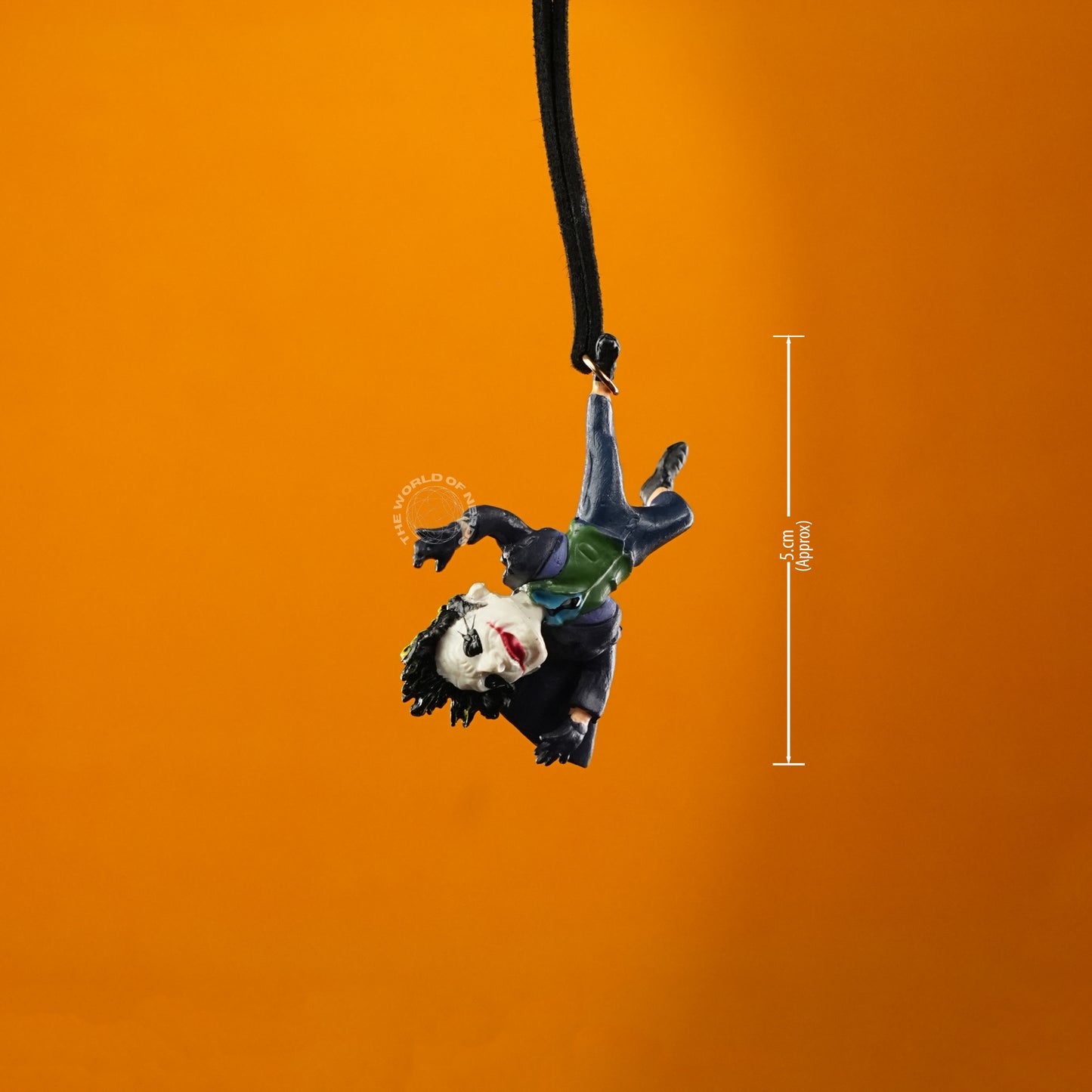 The Joker Hanging Upside Down Chaos in Miniature