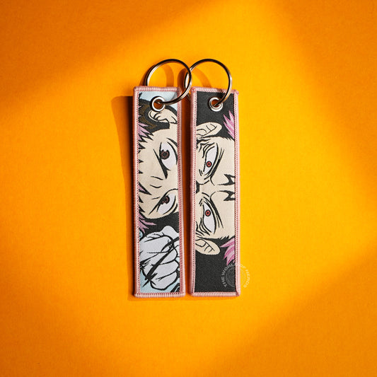 Double-Sided Keychain – Yuji & Sukuna Face Off