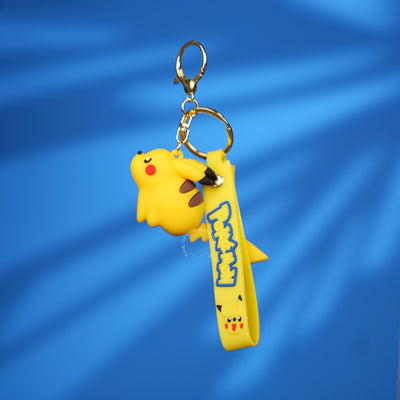 Pikachu Sleeping Pose PokΓ©mon Strap Keychain