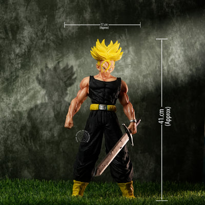 Gotenks Unleashed: The Super Saiyan Fighter