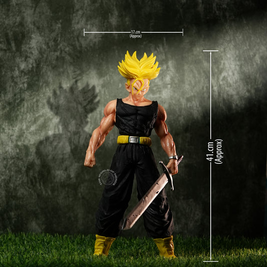Gotenks Unleashed: The Super Saiyan Fighter