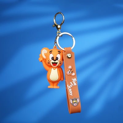 Jerry Cartoon Strap Keychain