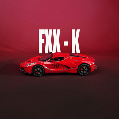 Ferrari FXX-K Diecast Model Car – 1:22 Scale (Red) - 2