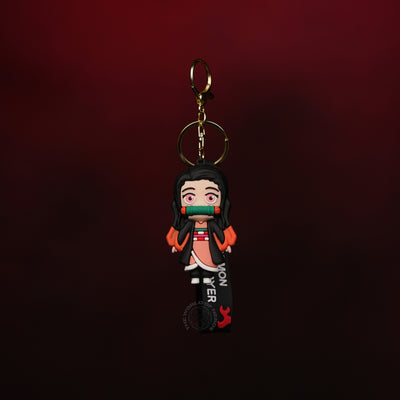 Nezuko Kamado Classic Anime Chibi Keychain