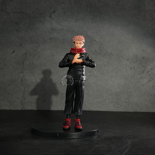 Jujutsu Kaisen Yuji Itadori Figure in Uniform Pose