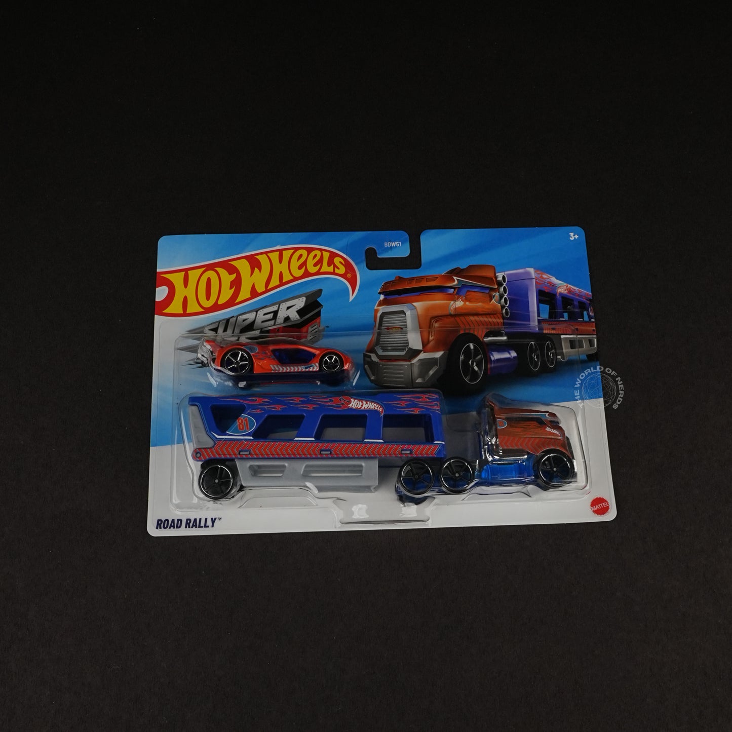 Hot Wheels Super Rigs Road Rally Truck Diecast - The World Of Nerds