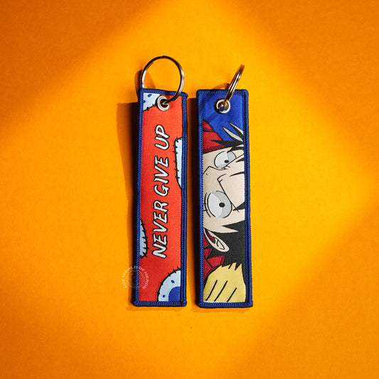 Never Give Up: Luffy Keychain to Inspire Adventure