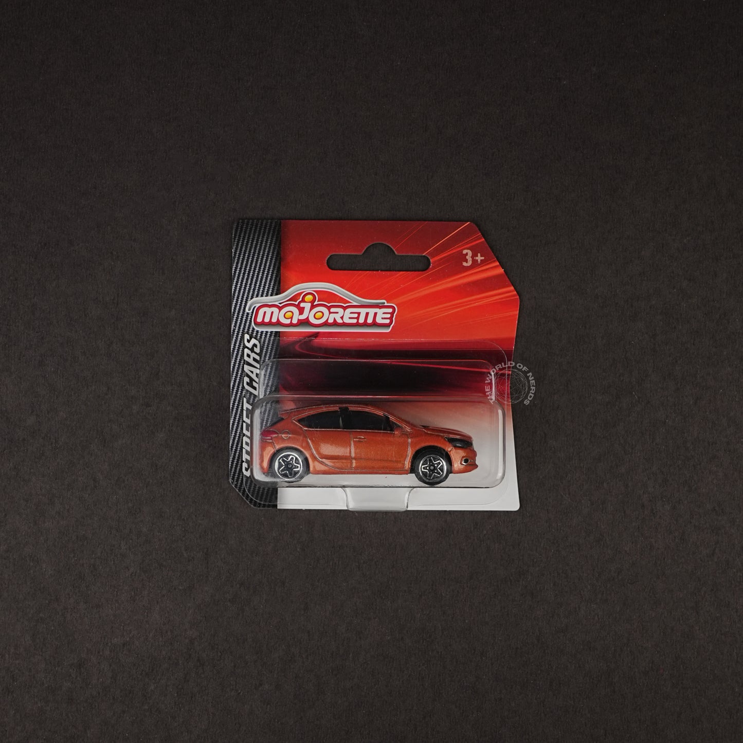 Majorette Street Cars – Orange Hatchback Diecast Model - The World Of Nerds