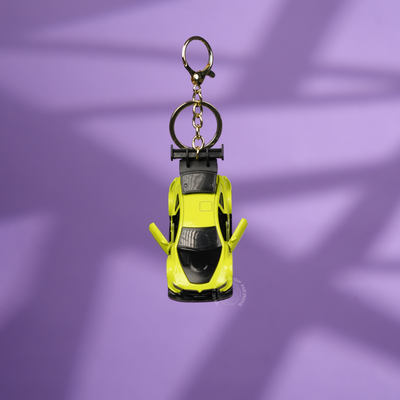 Green BMW Car Keychain