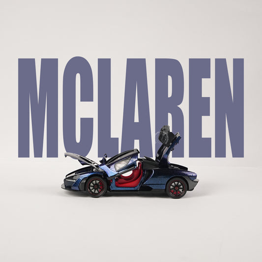 McLaren Senna Die-Cast Model with Opening Doors & Hood