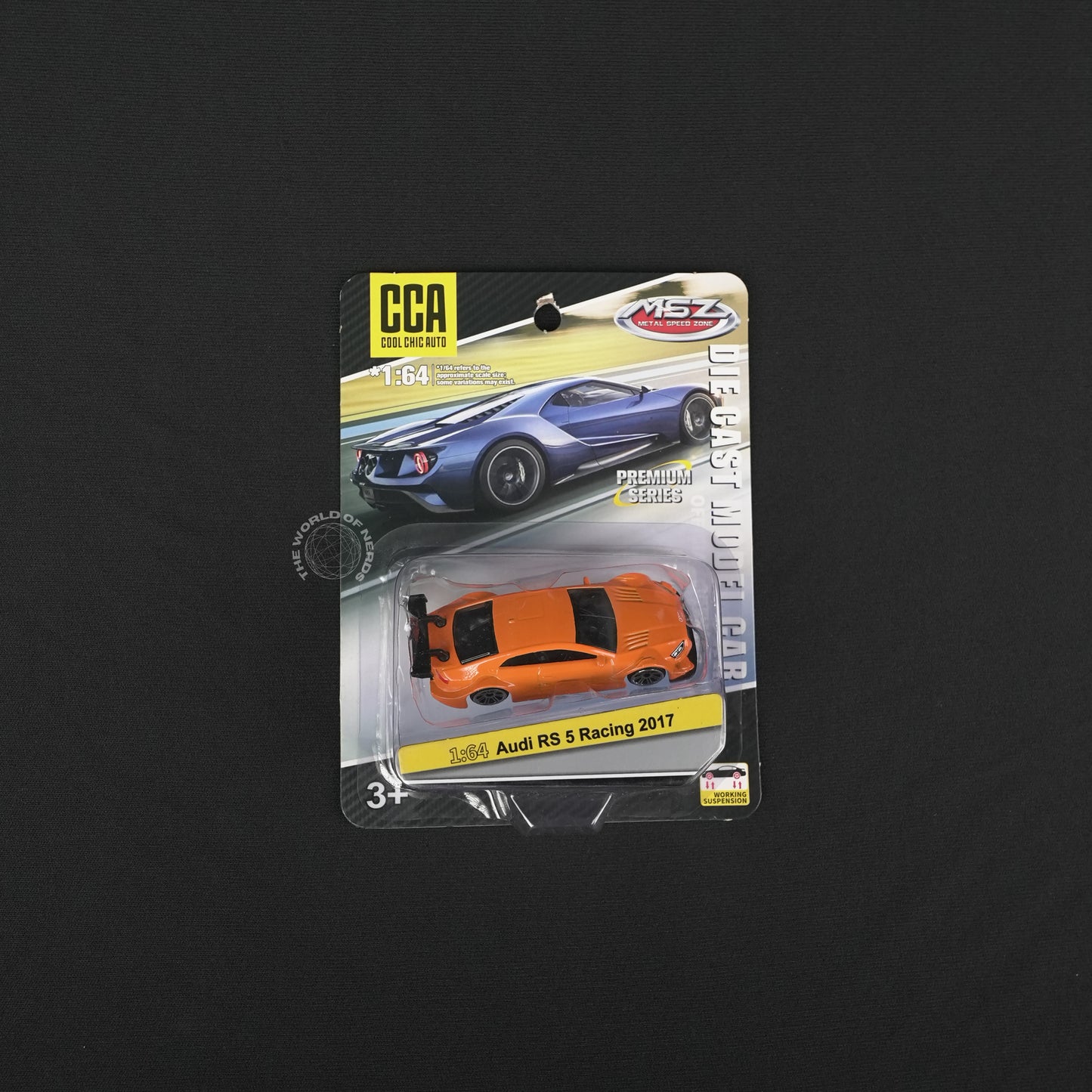 Audi RS 5 Racing 2017 -- Orange -- CCA - The World Of Nerds