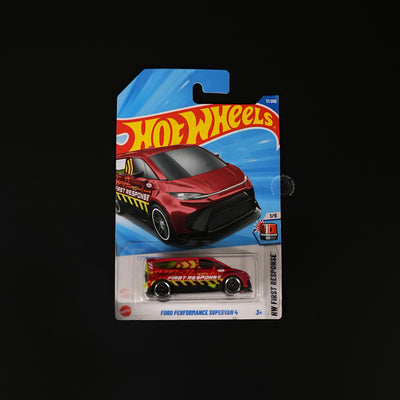 Hot Wheels Ford Performance SuperVan 4 Imported Die-Cast Collectible Car