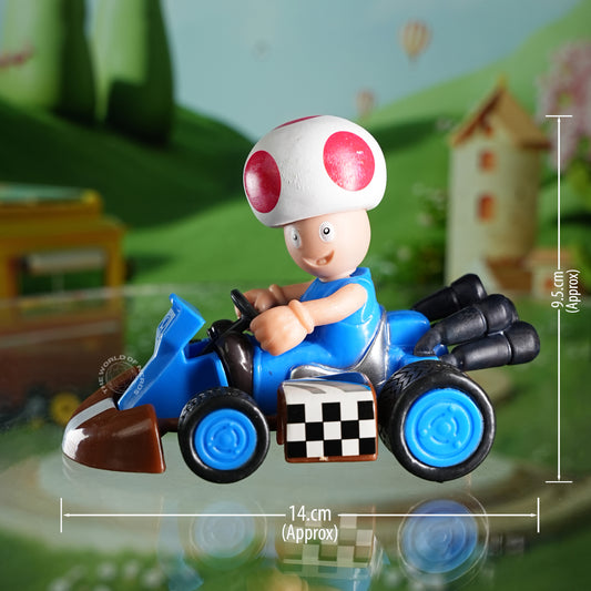 Toad Kart Racer Figurine