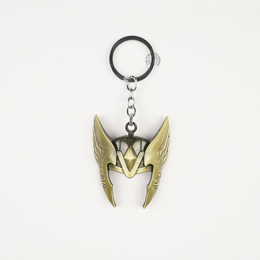 "Echoes of Asgard: A Daily Reminder Keychain
